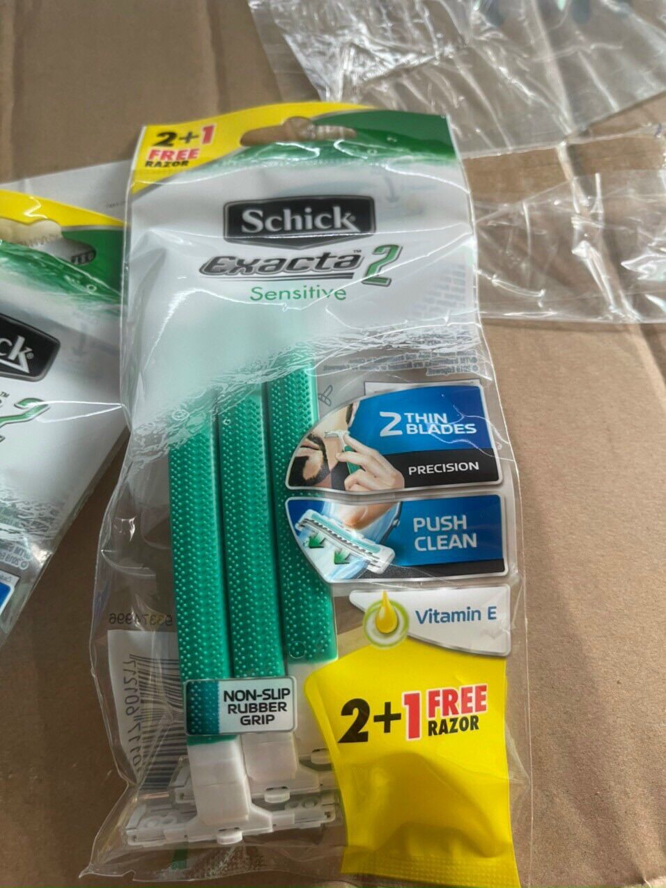 💥combo 3 sét dao cạo râu schick exacta 2