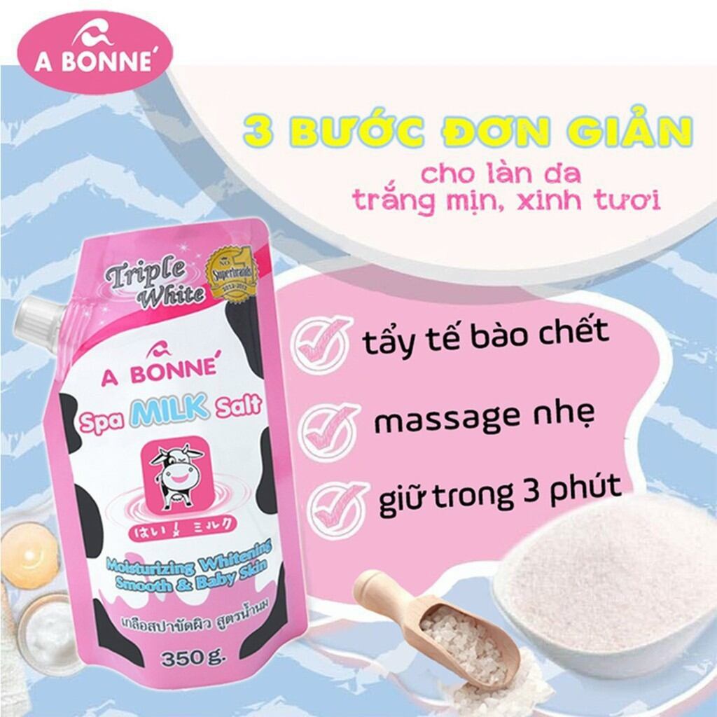Muối bò tẩy tế bào chết