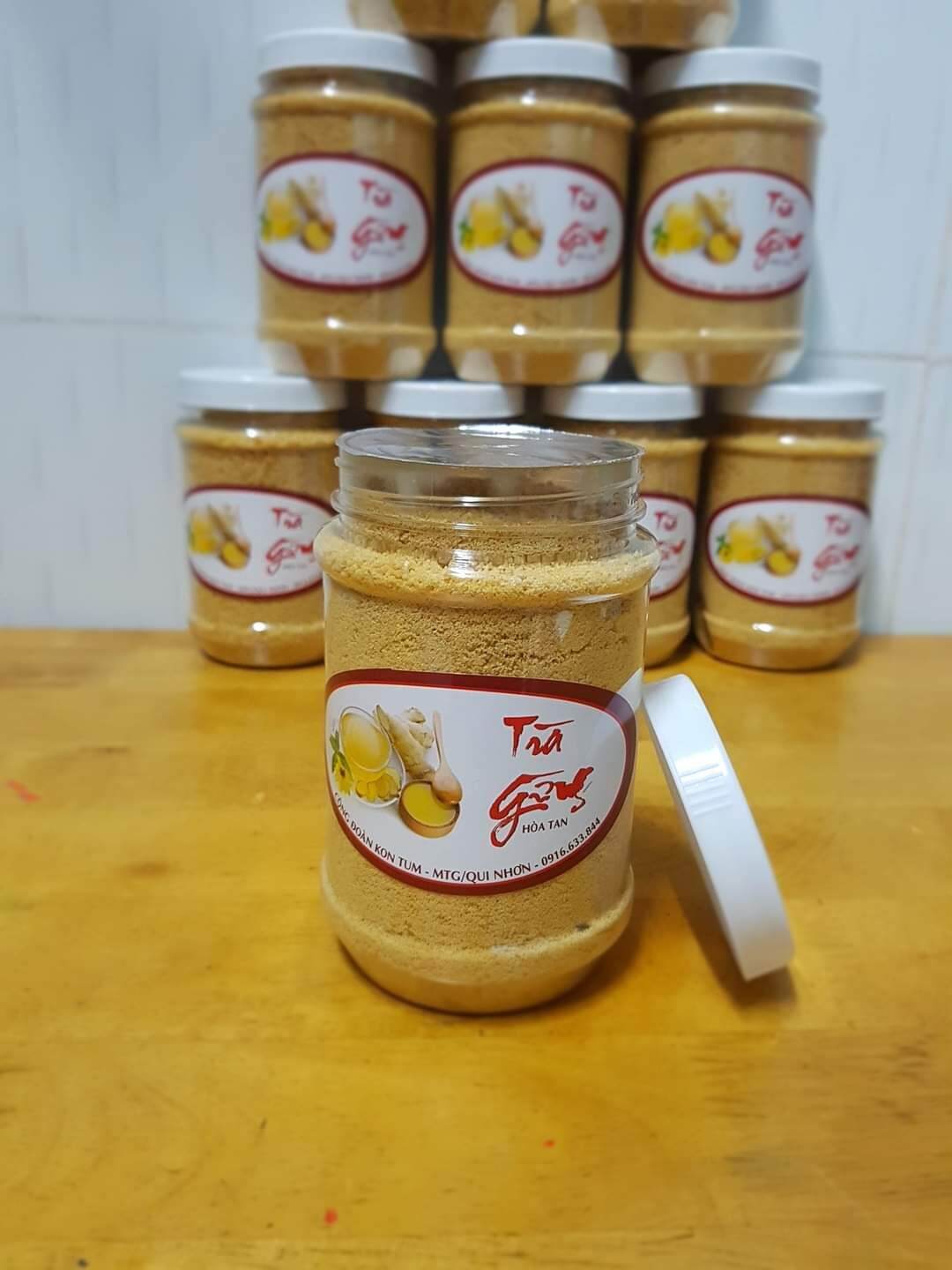 [HCM]Trà gừng hoà tan hộp 330g