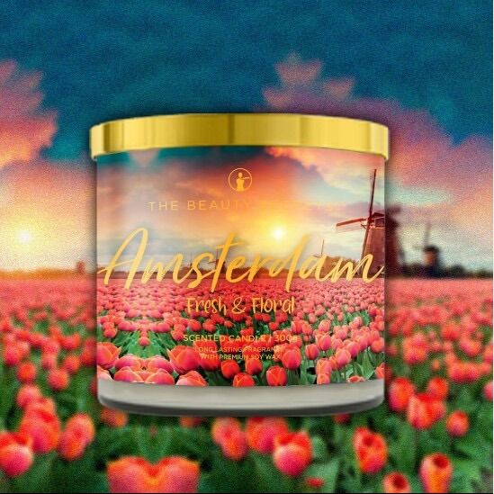 Nến thơm Travel the World Collection - Amsterdam