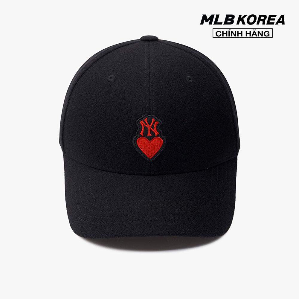 MLB - Nón bóng chày unisex Heart Wool Structured 3ACPH0136-50BKS