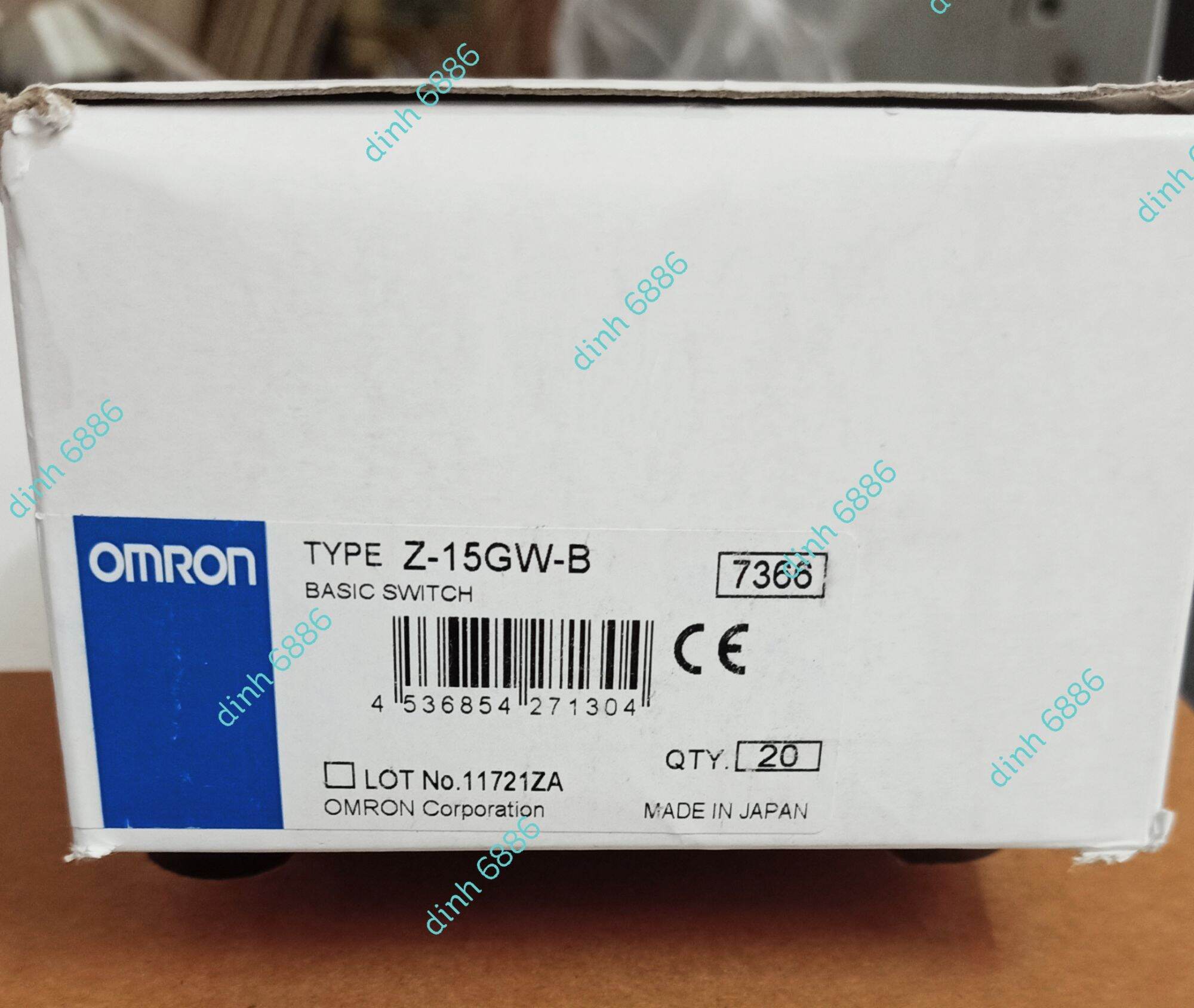 Công tắc hành trình Omron Z-15GW-B