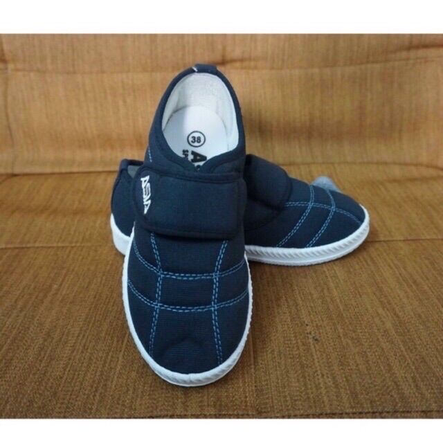 [HCM]GIÀY bata asia dán nam nữ xanh đen