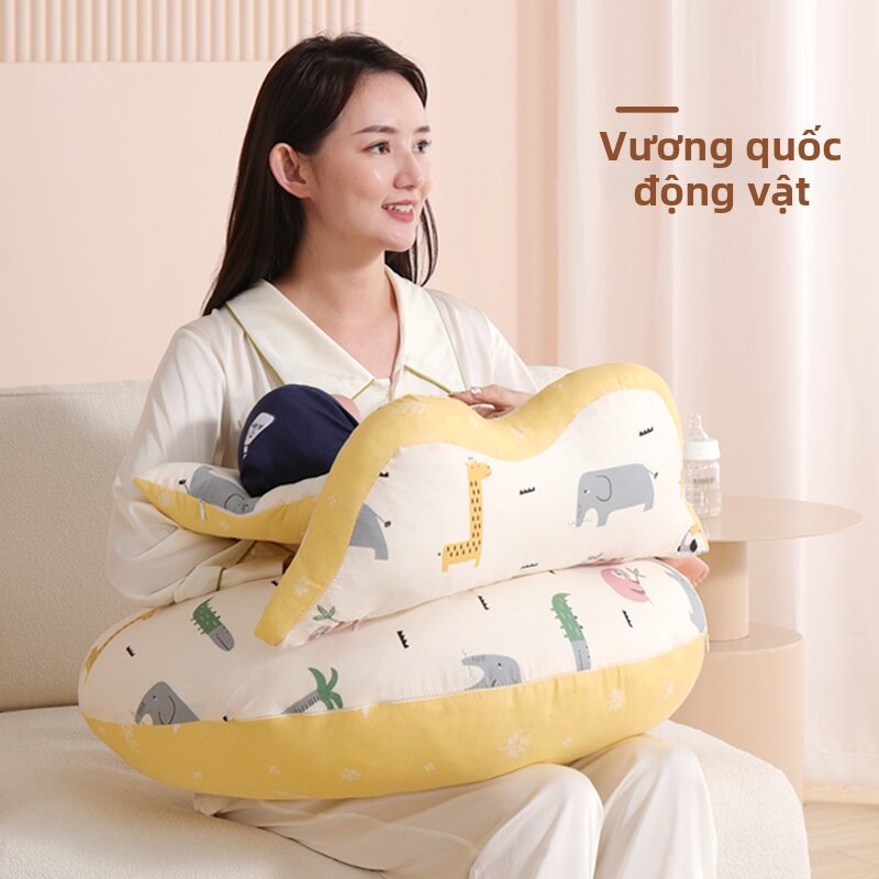 GUBEI | Gối Hỗ Trợ Cho Bé Ti Bằng Chống Trào Ngược Bảo Vệ Thắt Lưng Chăm Sóc Bé Mới Sinh