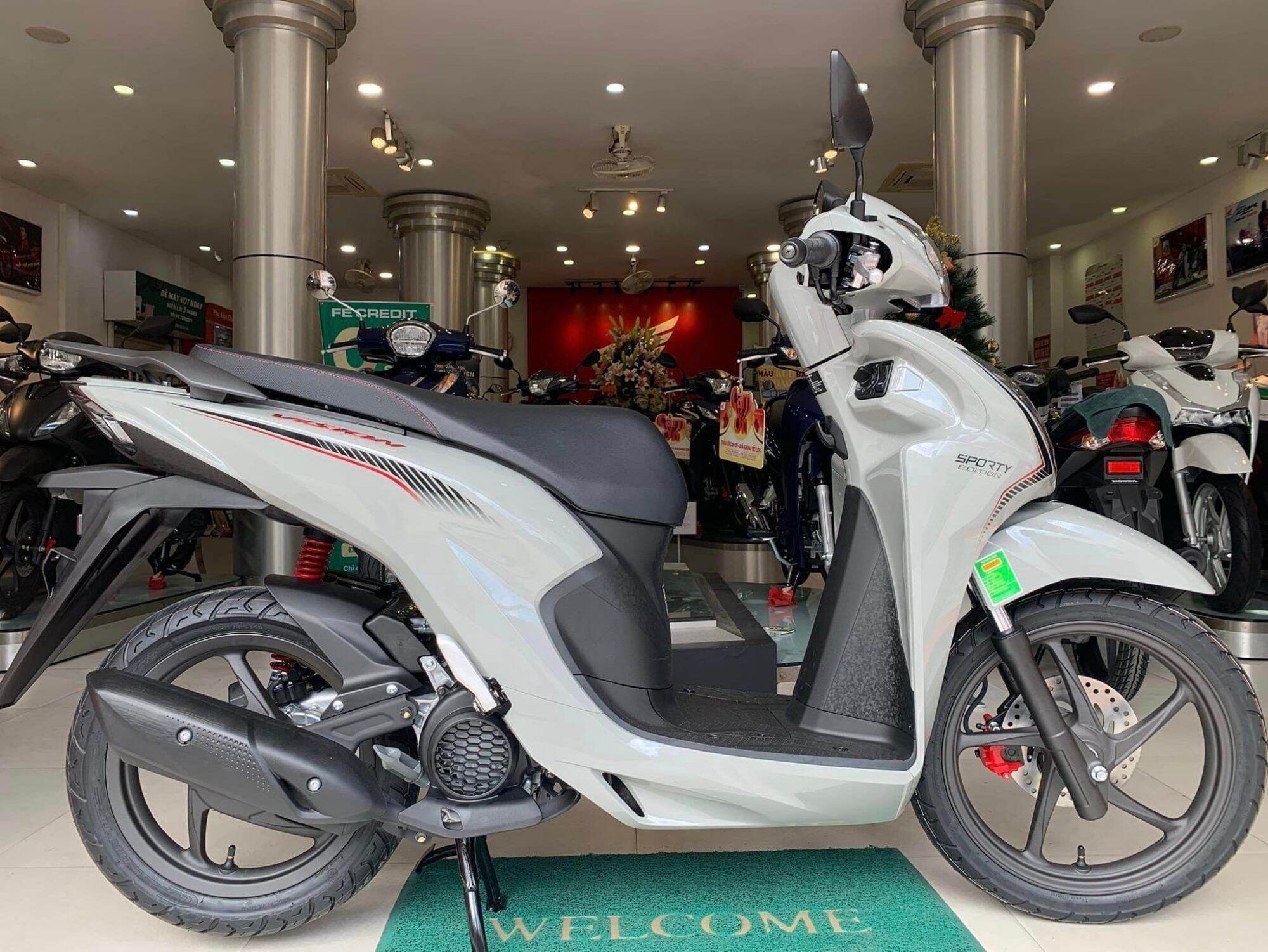 Tem xe VISION mẫu mới  tem chống phai màu