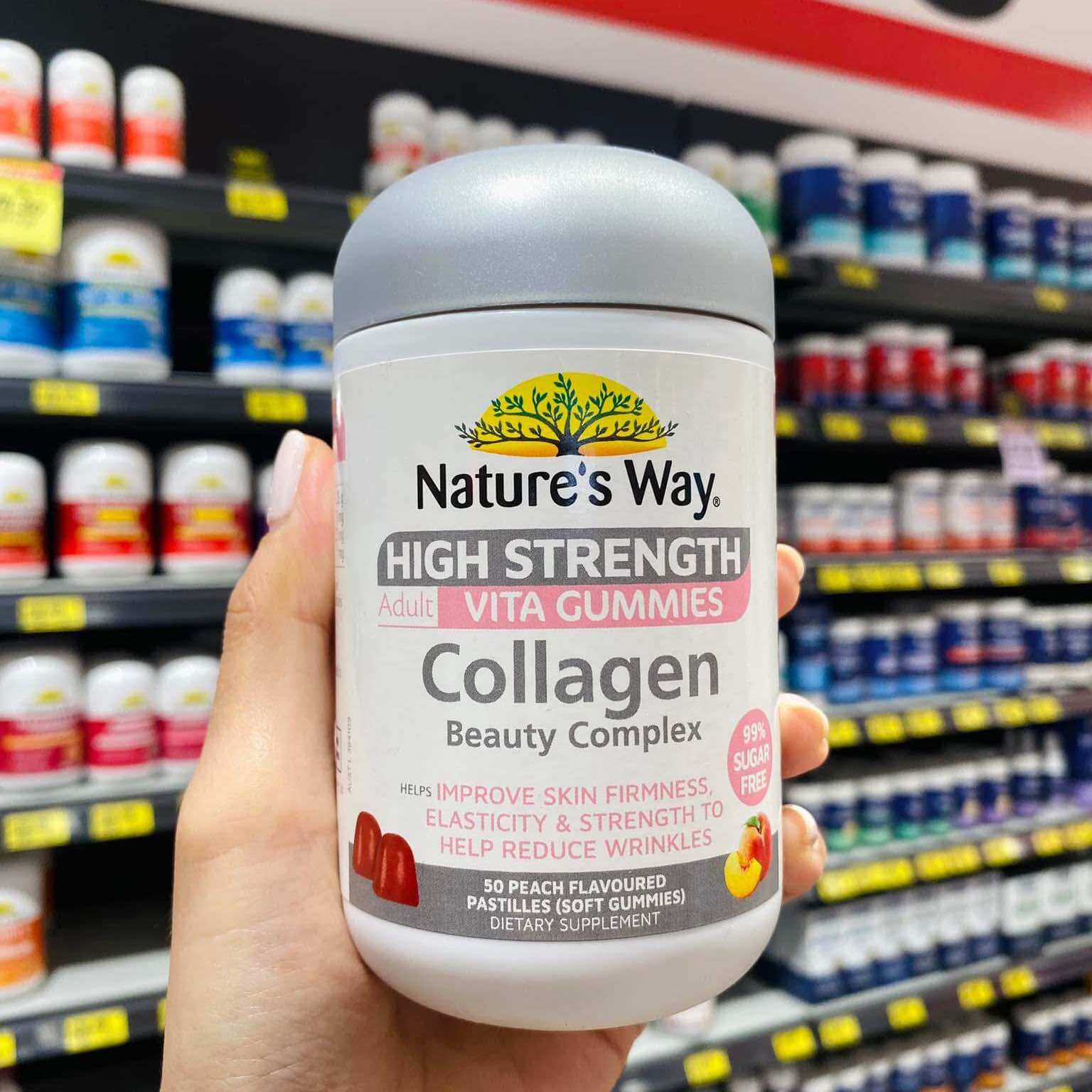 Nature's Way High Strength Adult Vita Gummies Collagen Beauty Complex