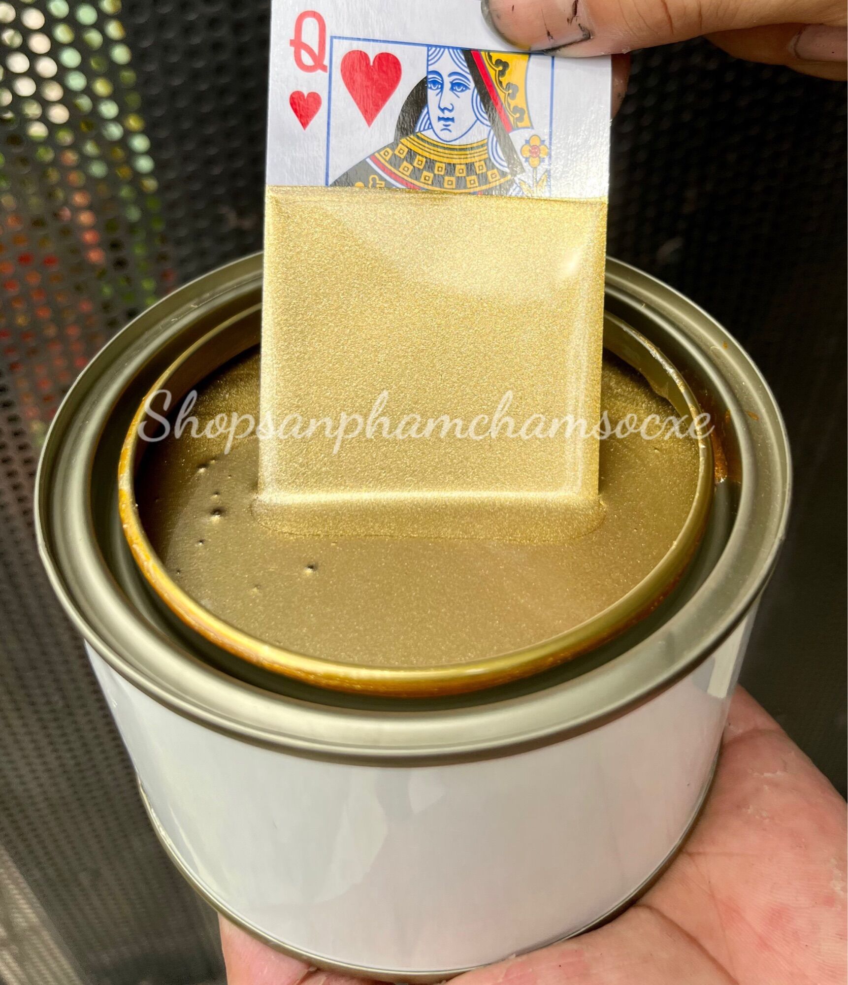 Nhũ Vàng đồng nhạt - Sơn auto lacquer 1k