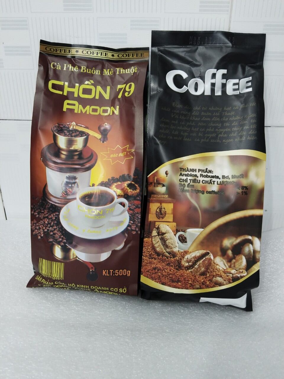 combo 2 gói cafe ( Chồn 79+Chồn Ban Mê), Thơm, Béo, Ít Đắng=1kg