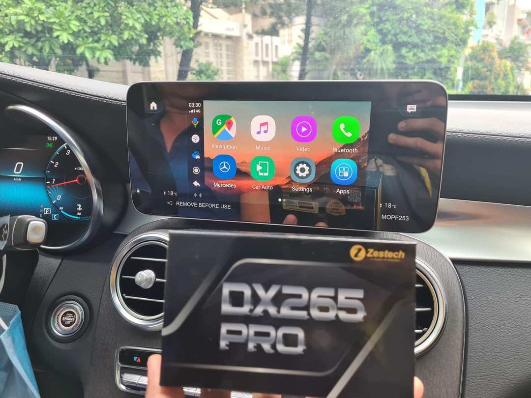 Android Box Zestech Dx265Pro(Tích Hợp Cam Hành Trình,Hỗ Trợ Lái Xe An Toàn)