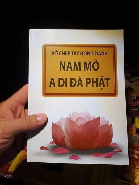 Vở chép hồng danh nam mô a di đà phật