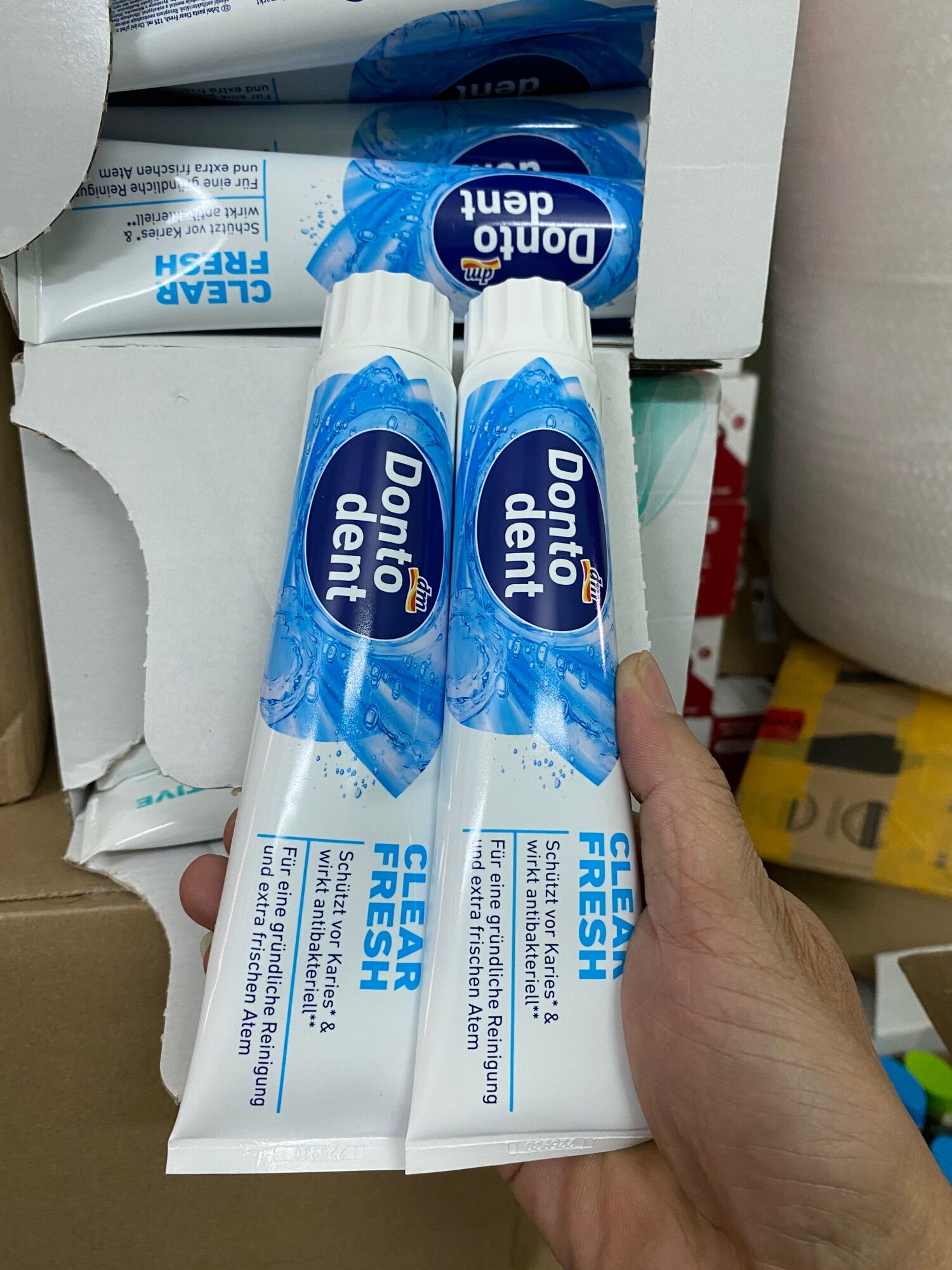 Kem đánh răng dontodent hơi thở thơm mát, 125 ml