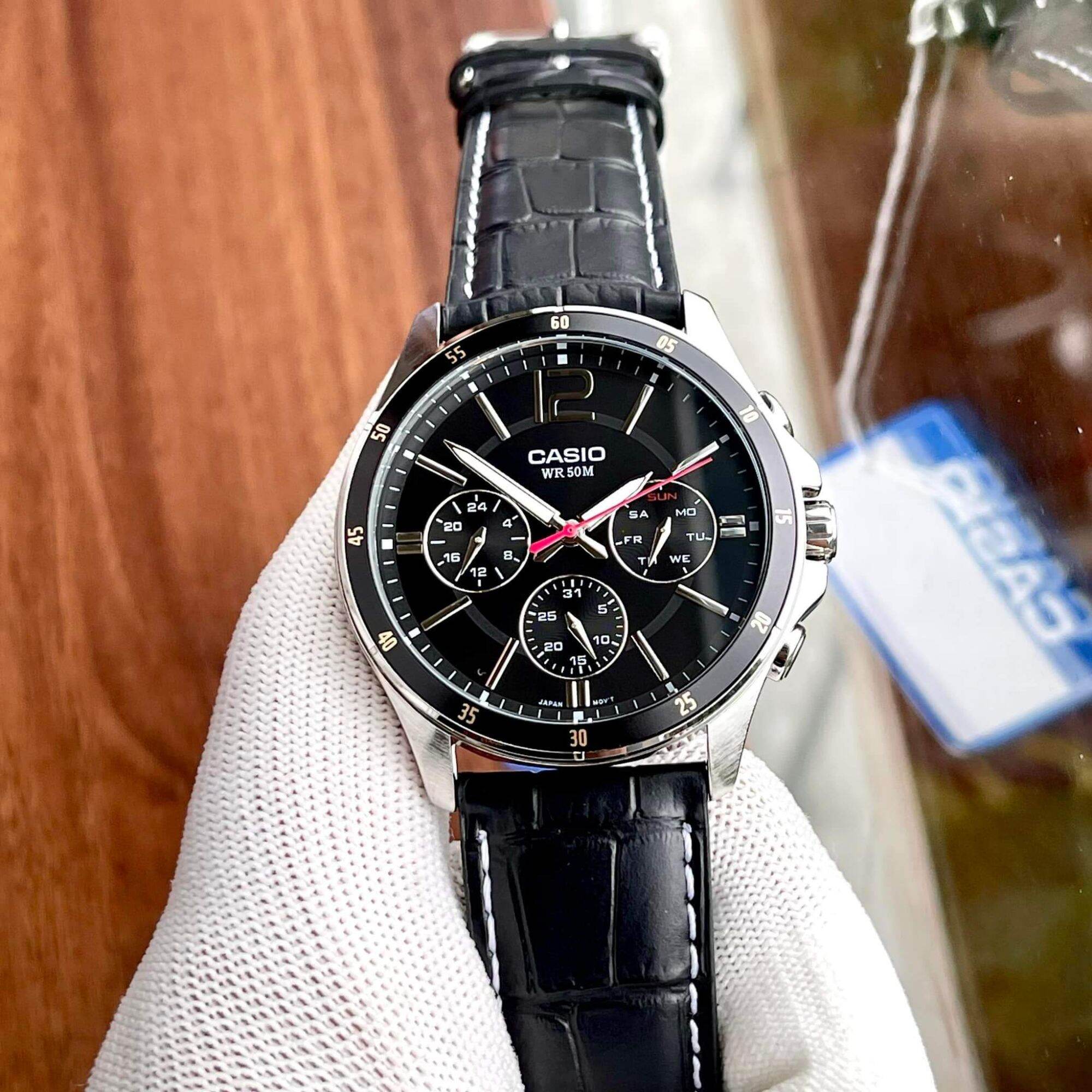 Đồng hồ nam casio mtp-1374l-1a chính hãng