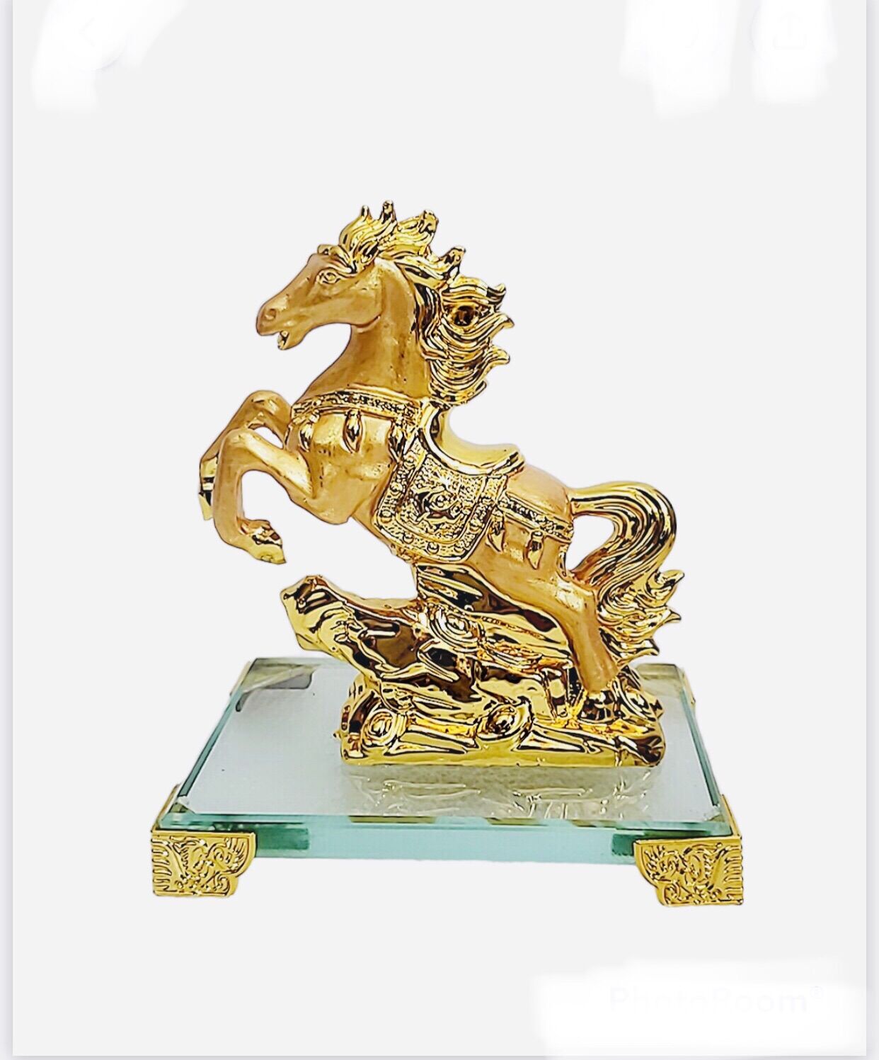 Tượng ngựa phong thủy phi mã đế kiếng