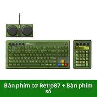 8BitDo | Bàn Phím Cơ Không Dây Phong Cách Cổ Điển 87 Phím Ba Chế Độ Kết Nối Bluetooth Có Dây Gaming Văn Phòng