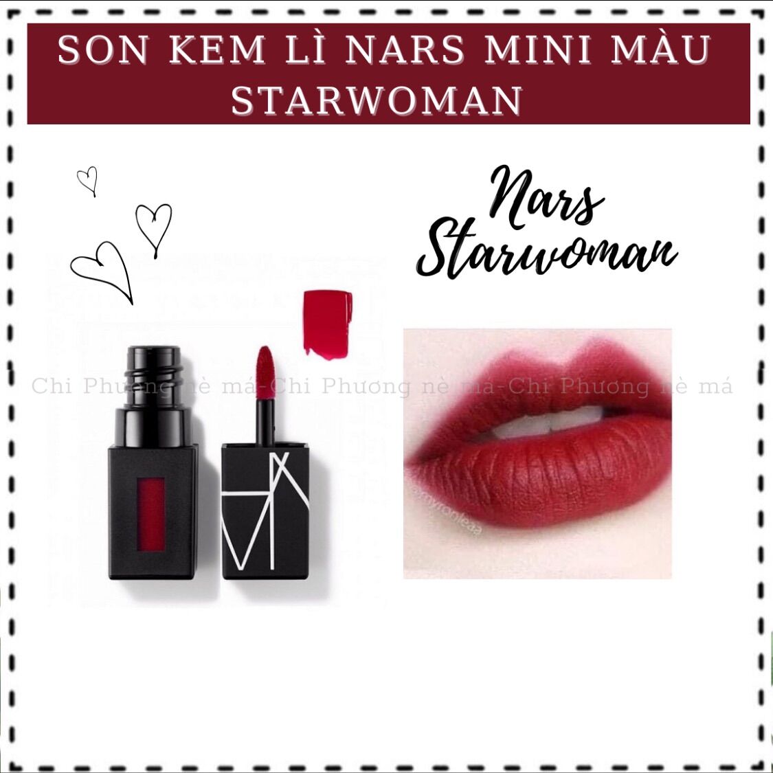 Son kem lì nars starwoman mini size