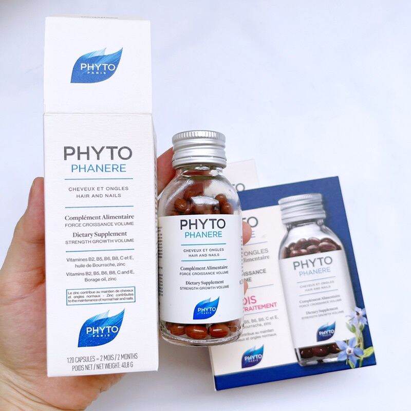 [Mẫu mới] Hỗ trợ mọc tóc Phyto Phytophanere Hair & Nails
