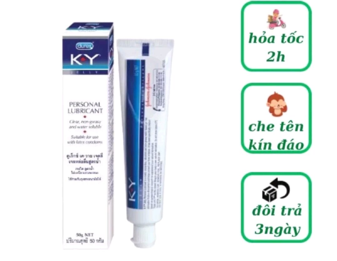 Gel bôi trơn durex ky gốc nước 50g chính hãng thái lan