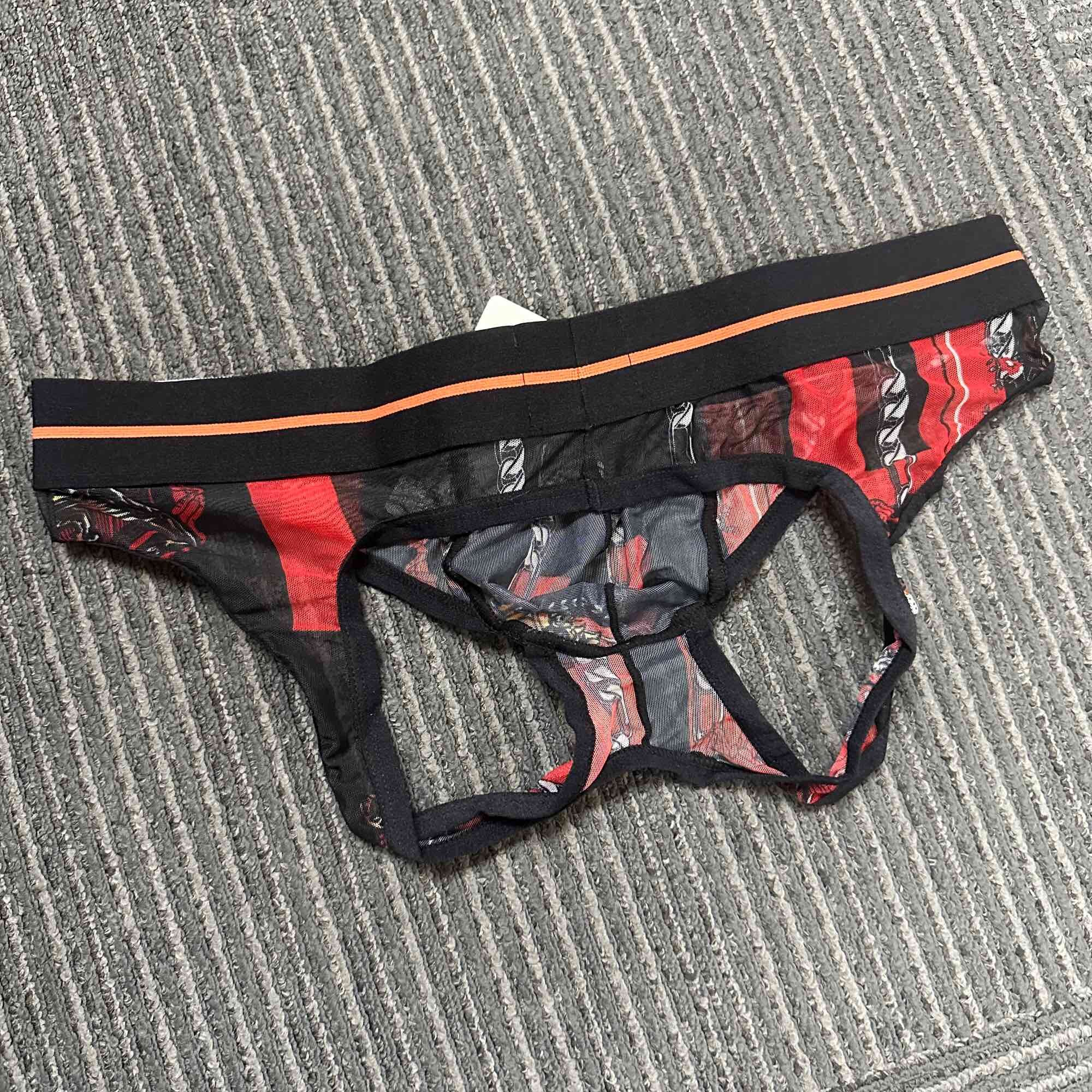 Quần lót nam Jockstrap thun hở mông size S/M-3XL