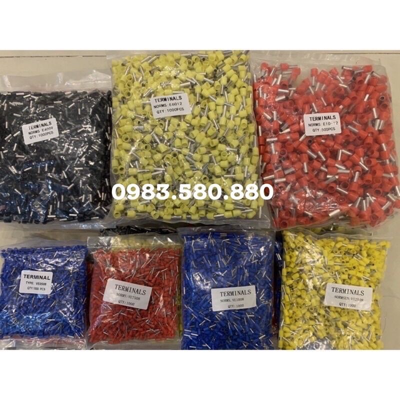 Đầu cốt kim rỗng/ đầu cos pin rỗng