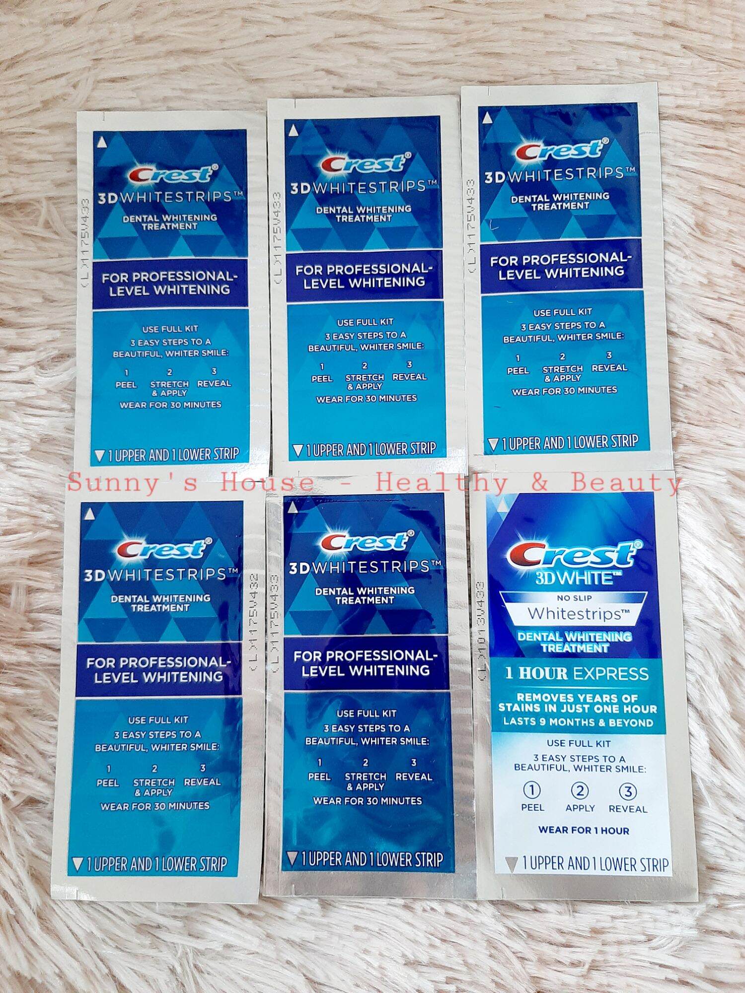 Miếng Dán Trắng Răng 3D Whitestrips - 6 gói