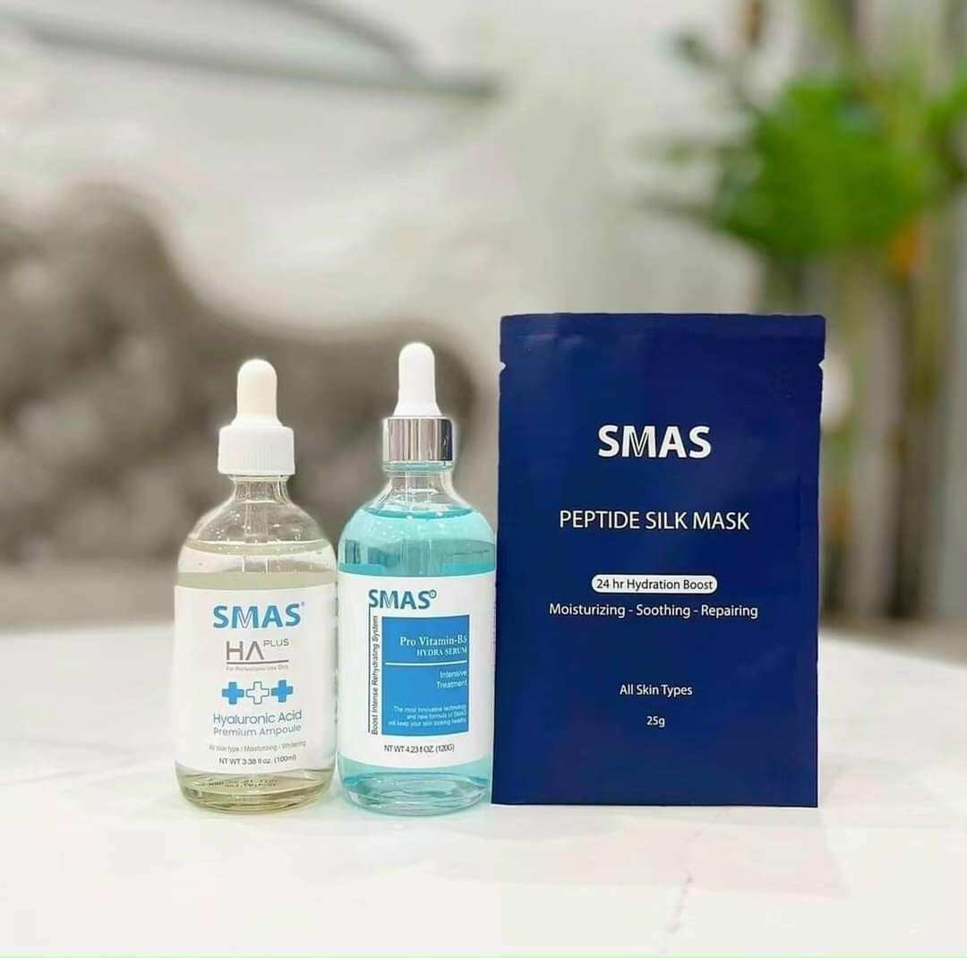 Serum HA + B5 Cấp Ẩm Phục Hồi Da SMAS 120ml