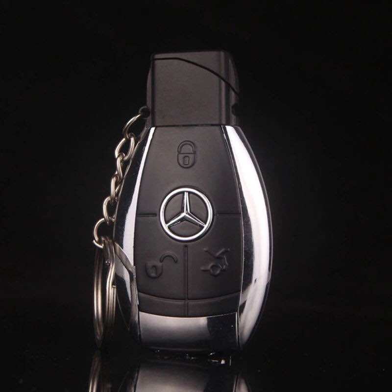 [HCM]Bật Lửa Gas Khè Hình Móc Khóa Xe Hơi Mercedes