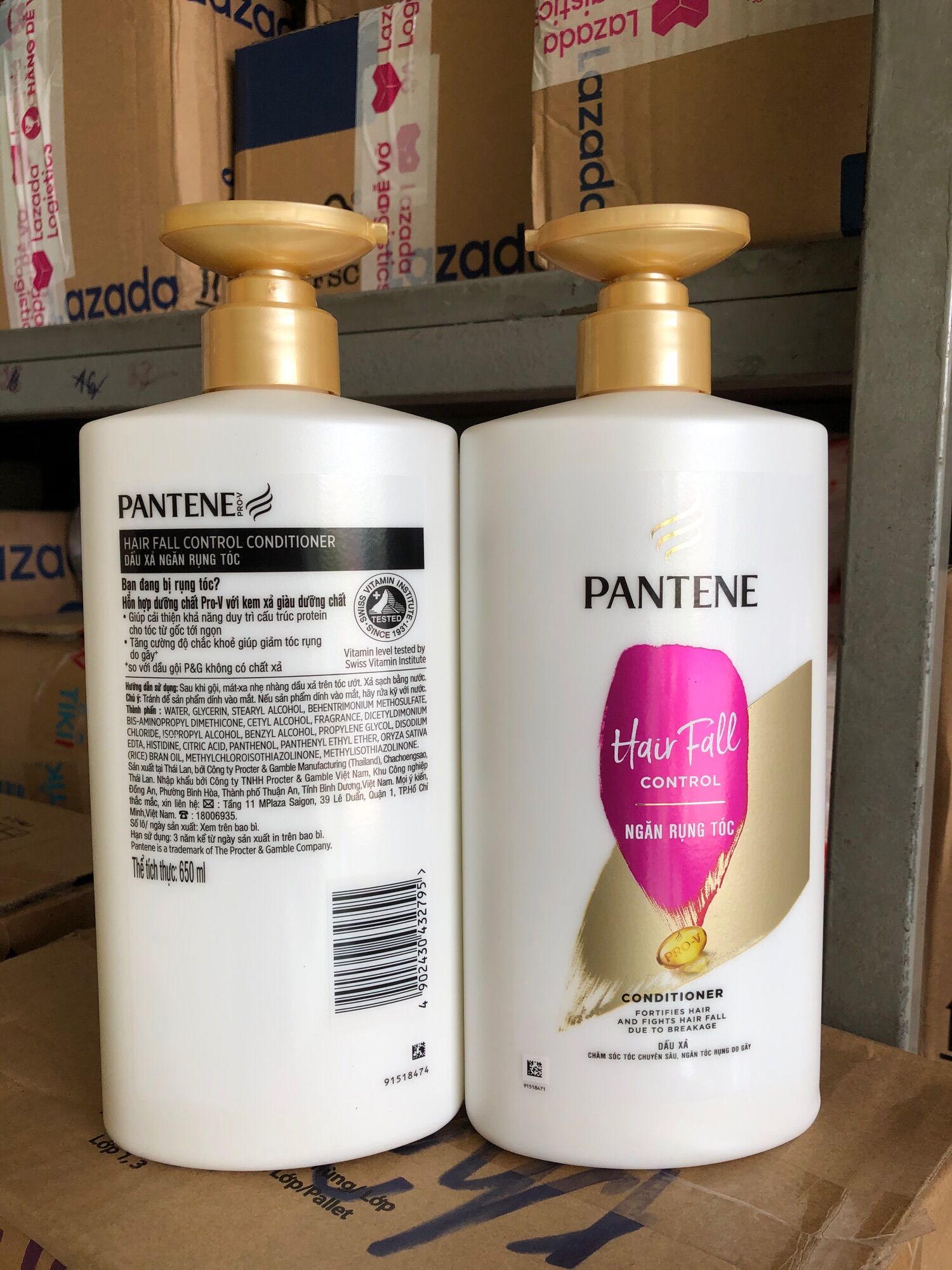 Dầu xã ngăn rụng tóc Pantene chai 630g
