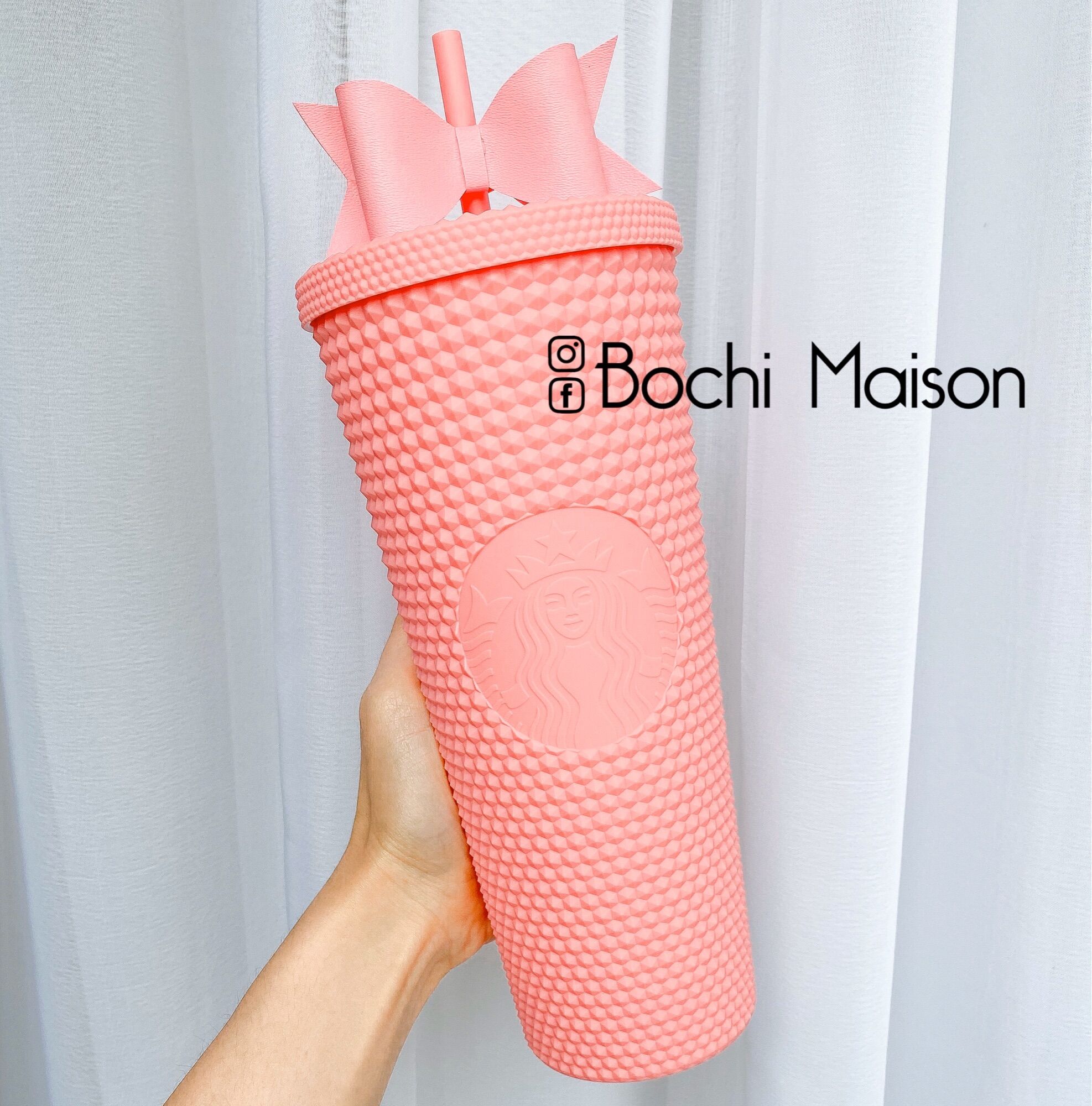 STARBUCKS Bow Topper Nơ Ống hút 🎀🎀🎀