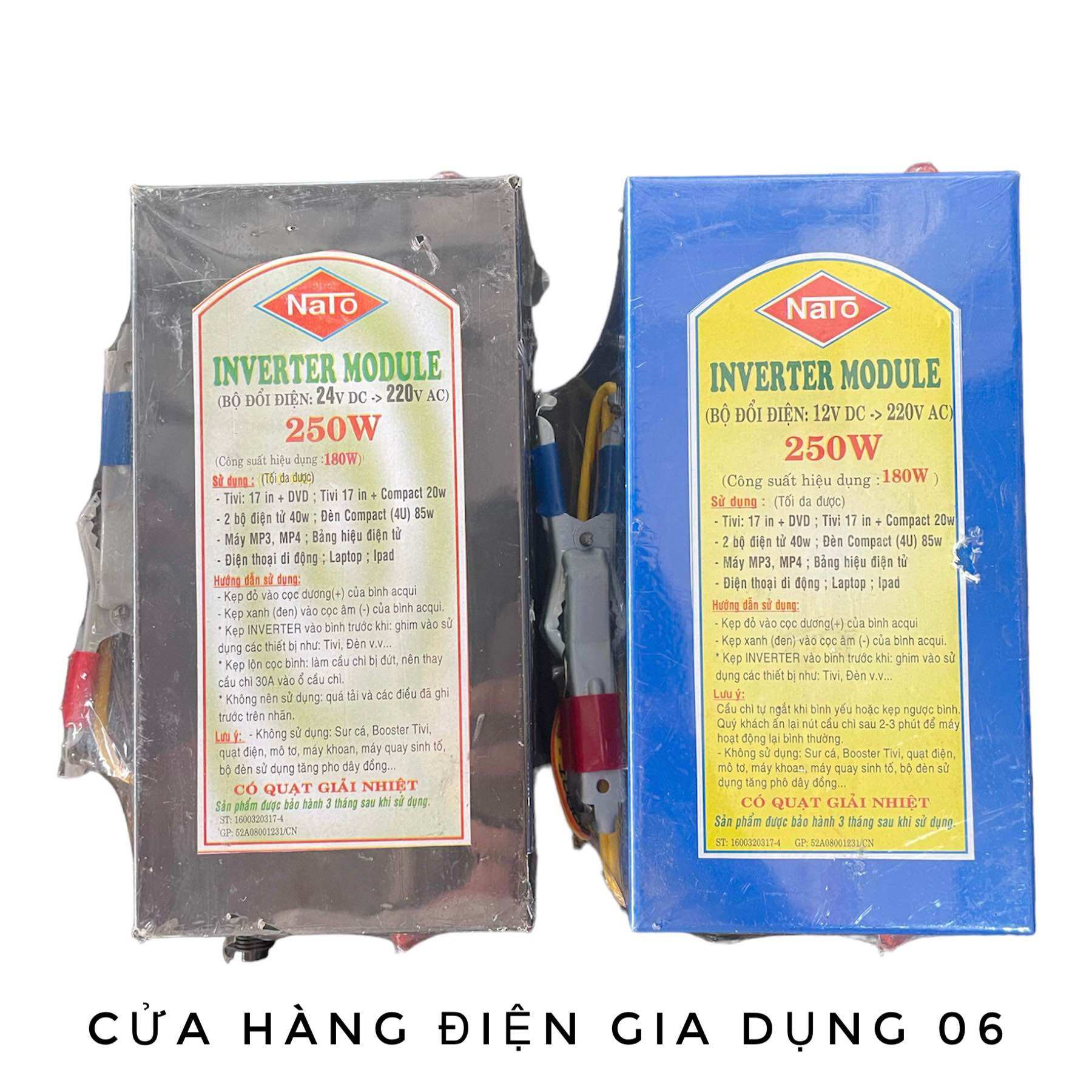 Bộ đổi điện 12v/24v -> 220v