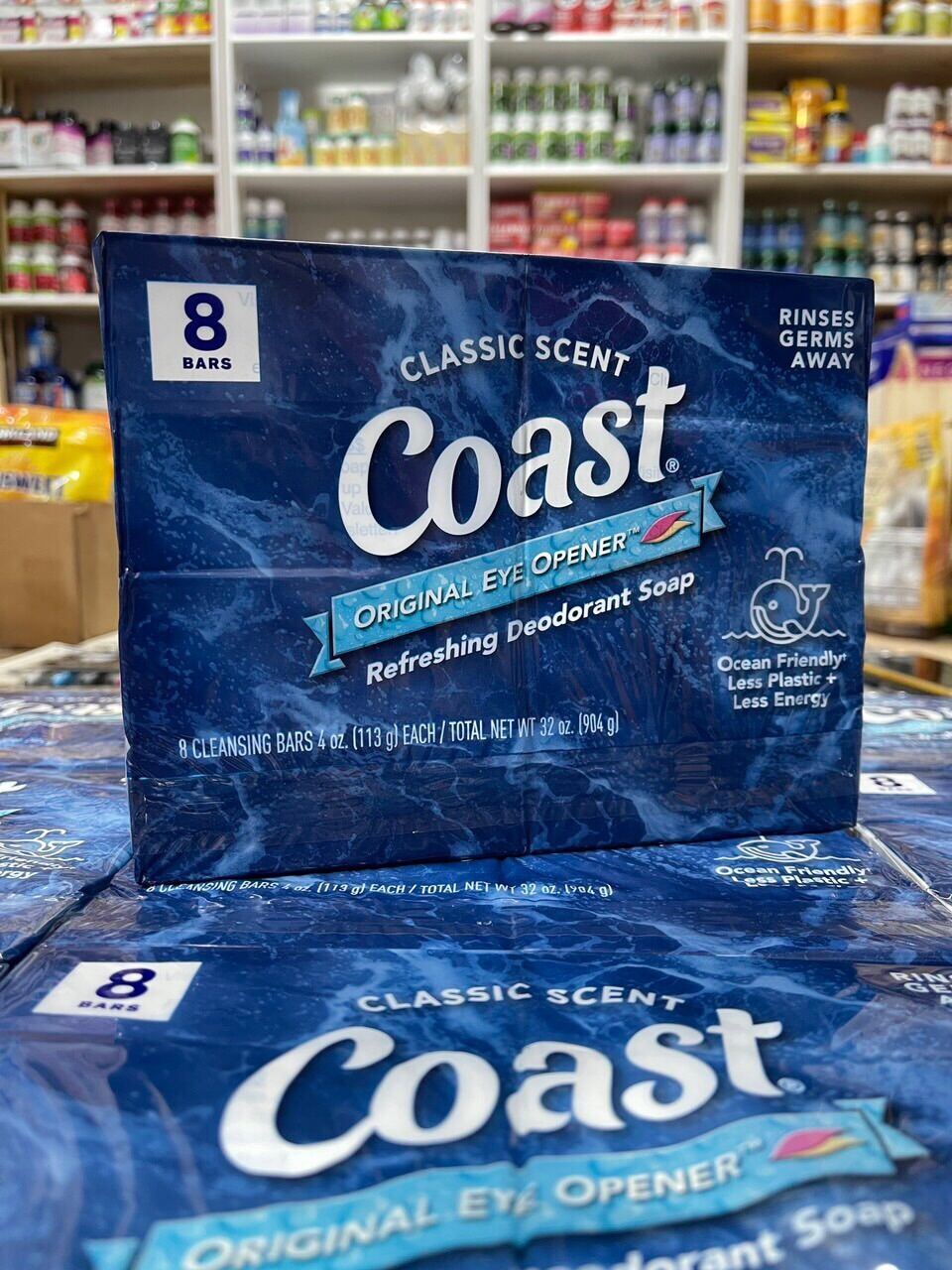 # xà bông coast cục classic scent - 8 bars