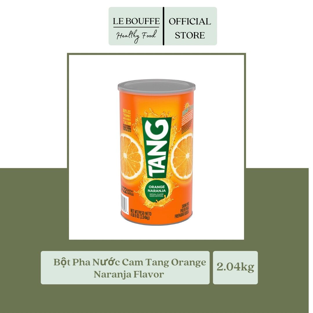 Bột pha nước cam tang orange flavor 2.04 kg