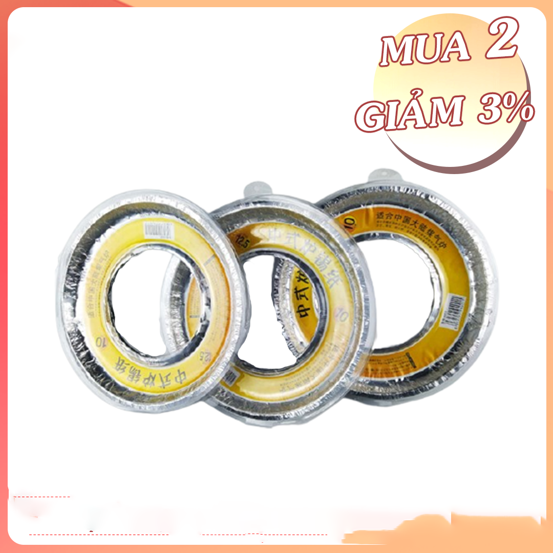 Lót bếp ga . Set 10 lót bếp gas tròn