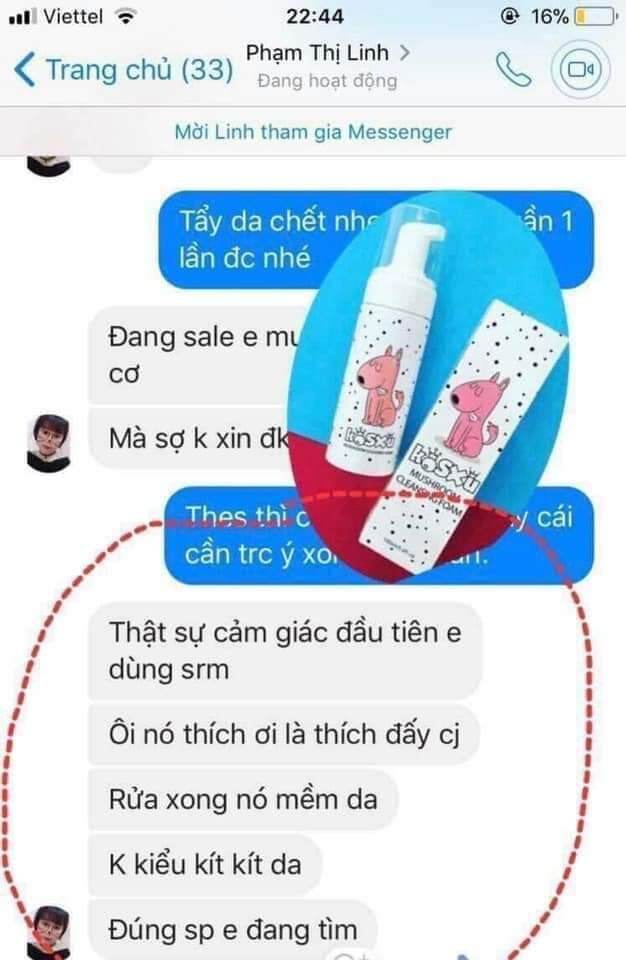 SỮA RỬA MẶT TẠO BỌT KOSXU