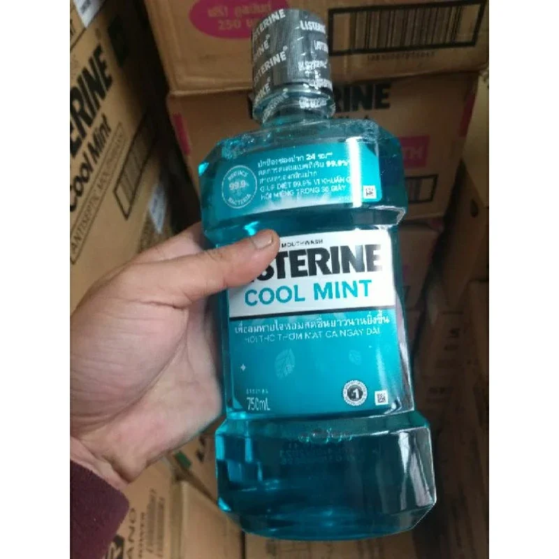 Nước xúc miệng LISTERINE 750ml Bạc Hà
