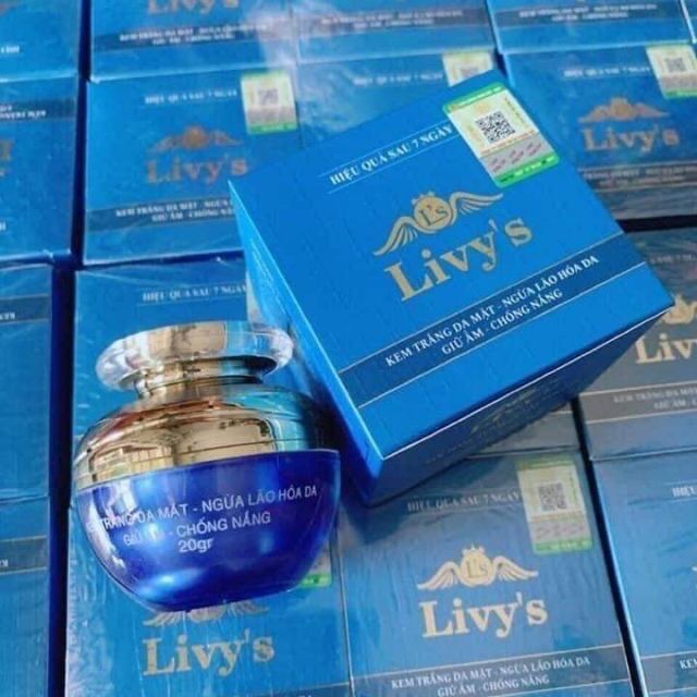 [HCM]KEM FACE LIVY THÁI LAN (FACE XANH DƯỠNG TRẮNG DA)  hàng chính hãng