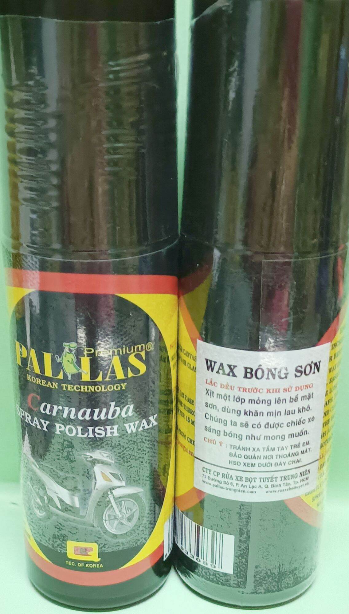 chai xịt bóng sơn áo xe - 1 chai 120ml