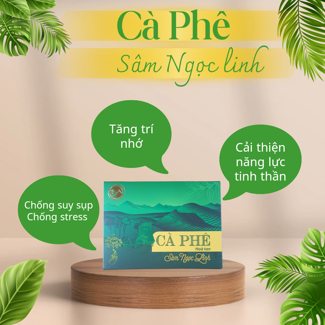 Cà phê sâm ngọc linh