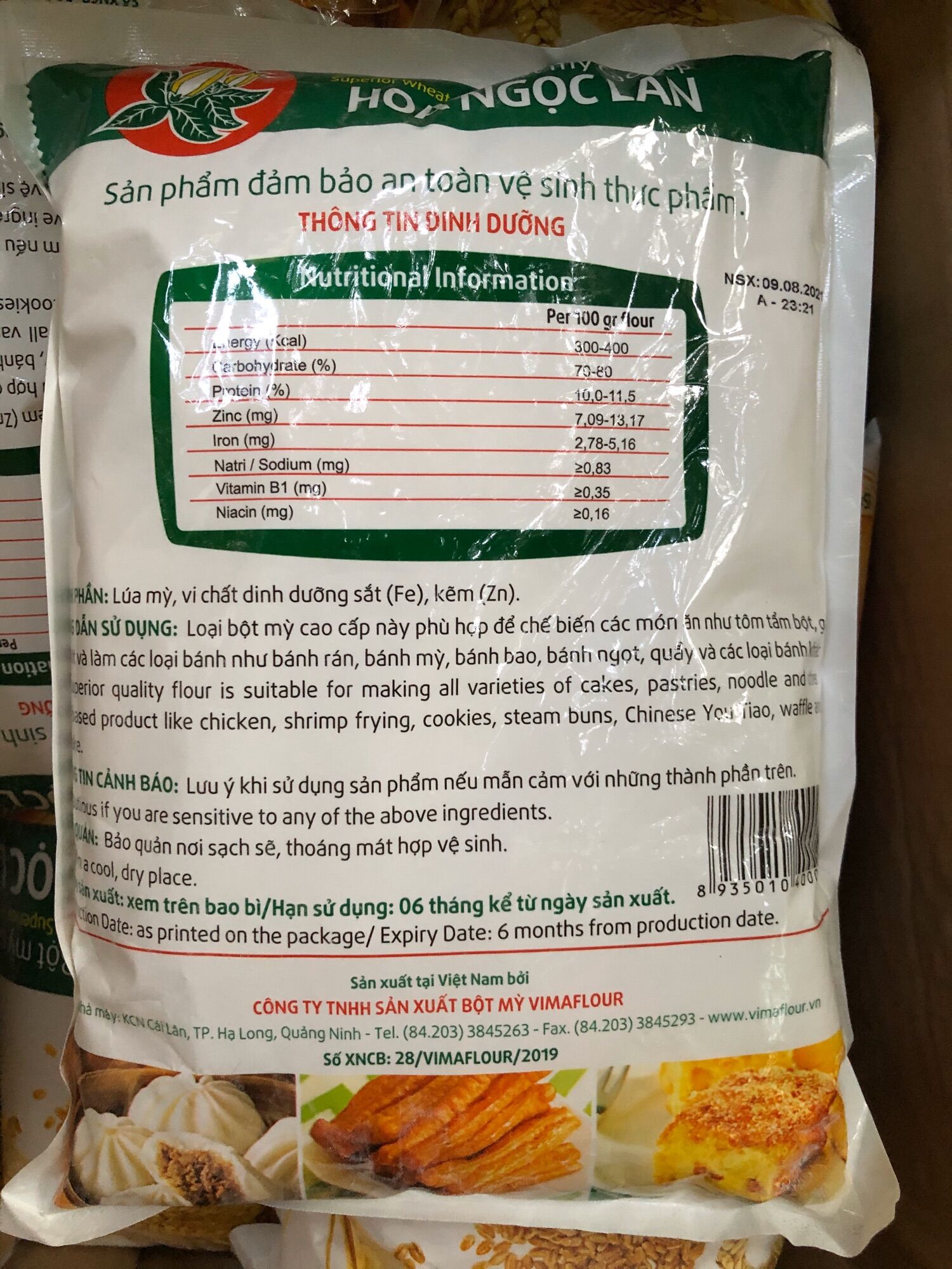 Bột Mì cao cấp Hoa Ngọc Lan 1KG