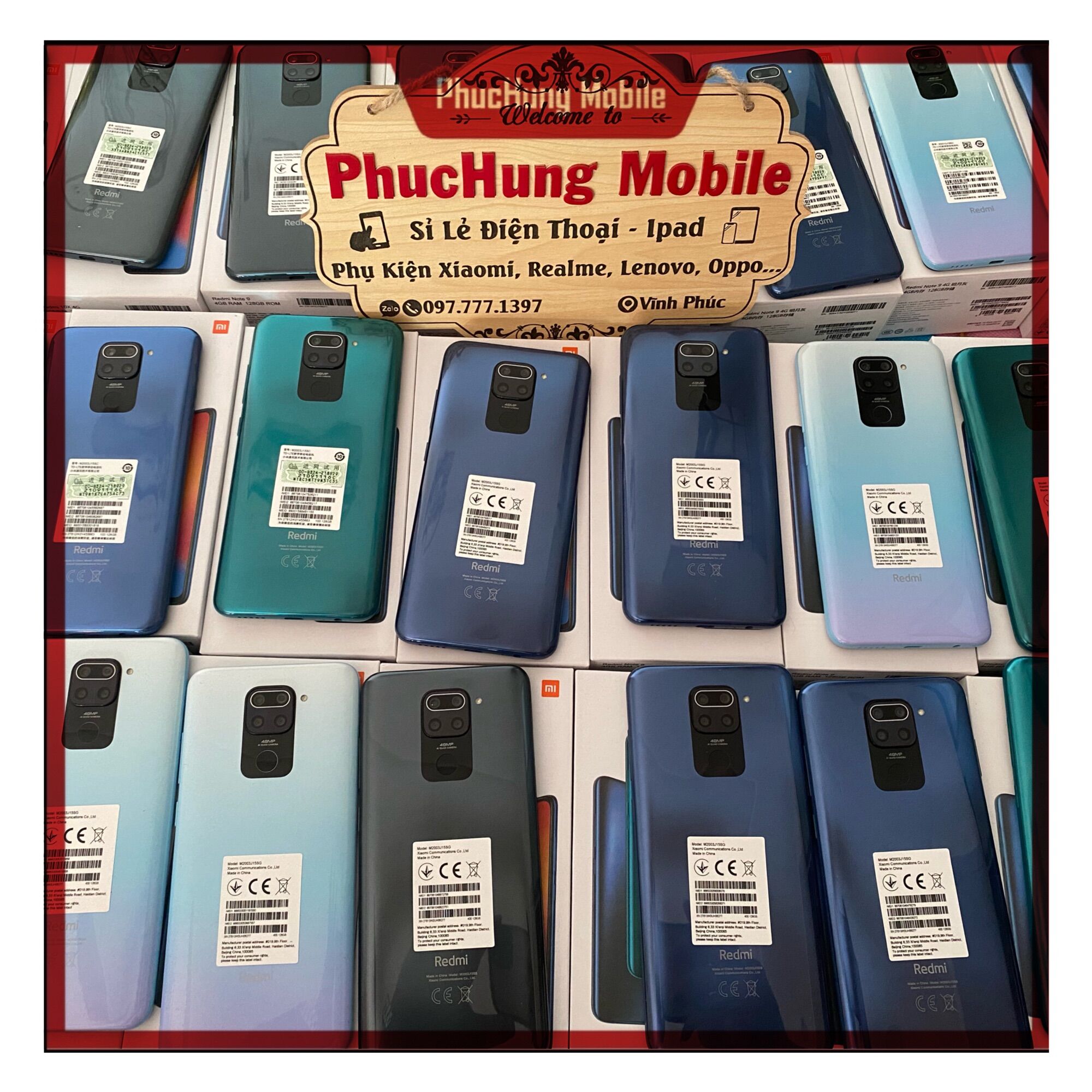Điện thoại xiaomi redmi note 9 4g, mediatek helio g80, pin 5.020 mah, sạc 18w, fullbox