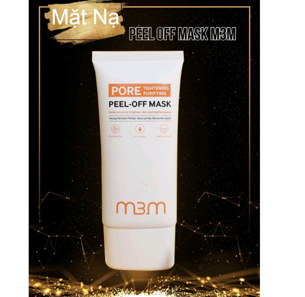 (Tặng Kèm Serum) Peel Off Mask M3m - Mặt Nạ Peel Off Mask M3m