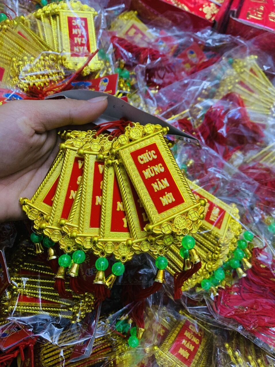 Thẻ Bài Treo Tết  Trộn mẫu