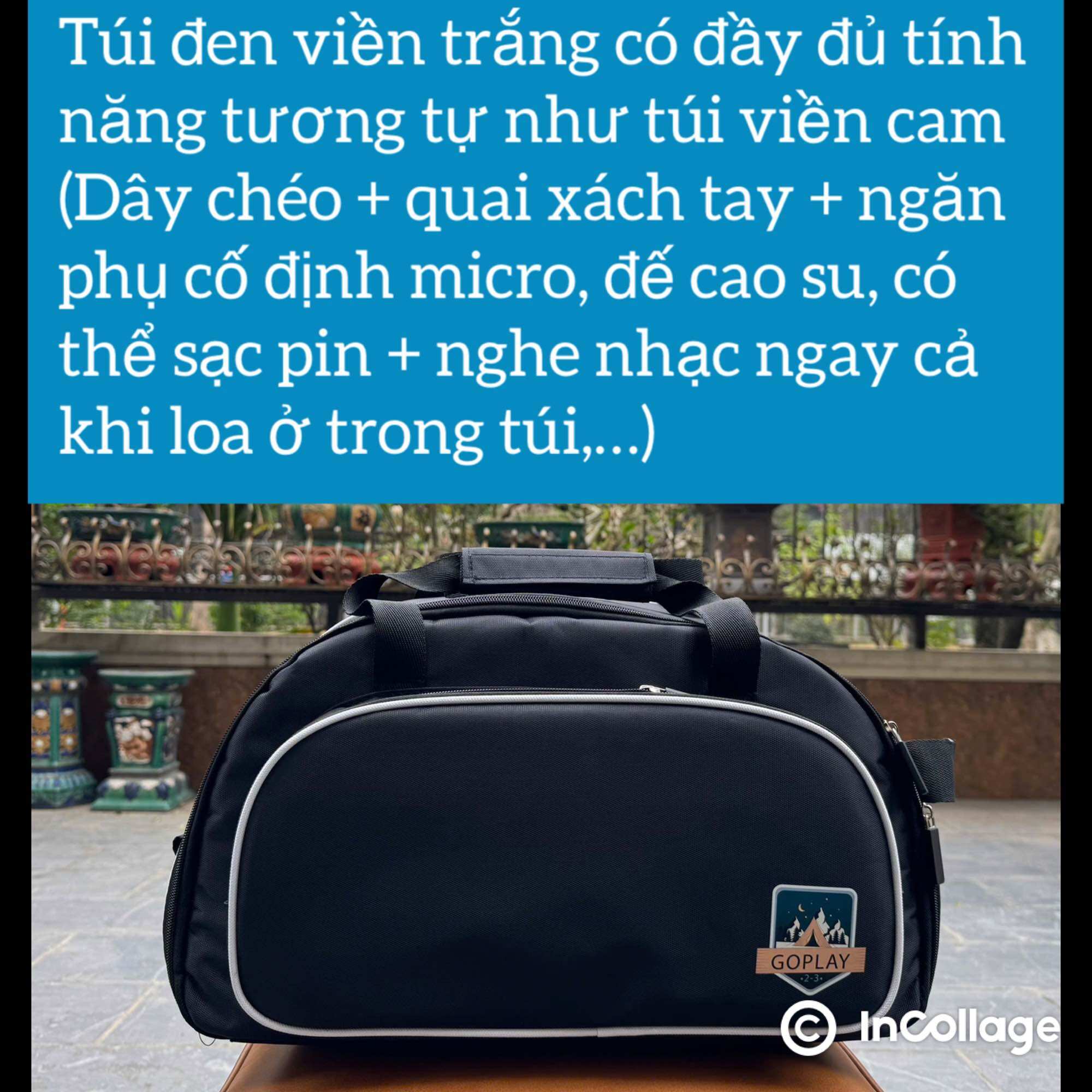 Túi đựng chống va đập, chống thấm nước vừa loa Goplay 3 - Goplay 2
