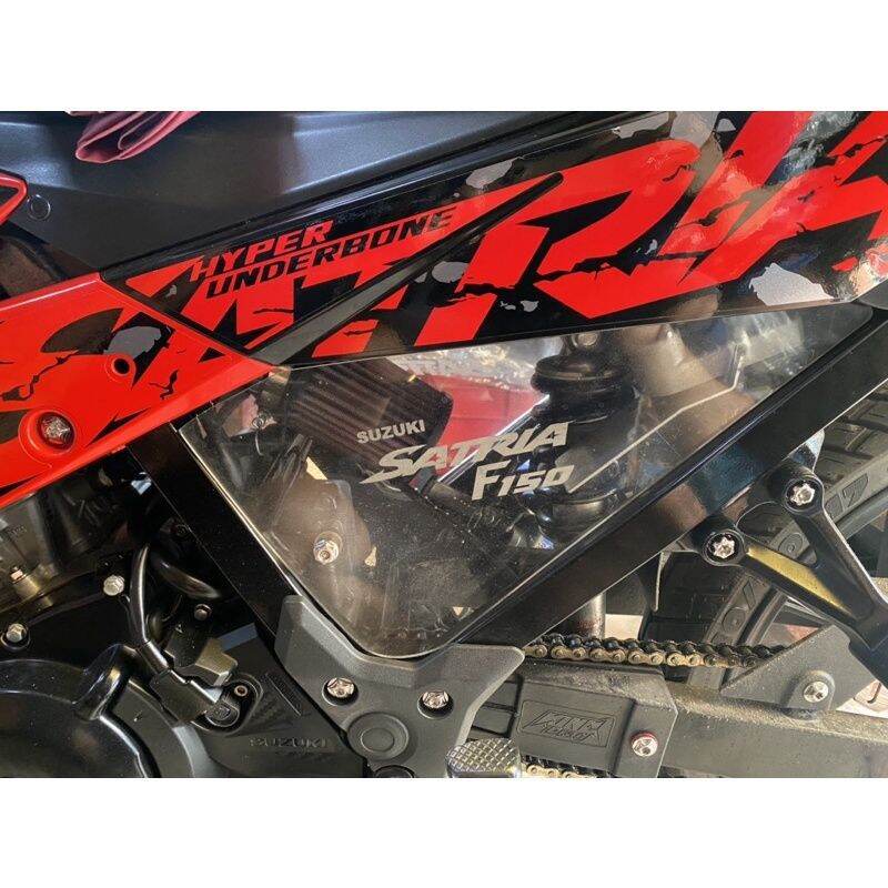 Ốp sườn Mika  raider fi Satria fi trong suốt