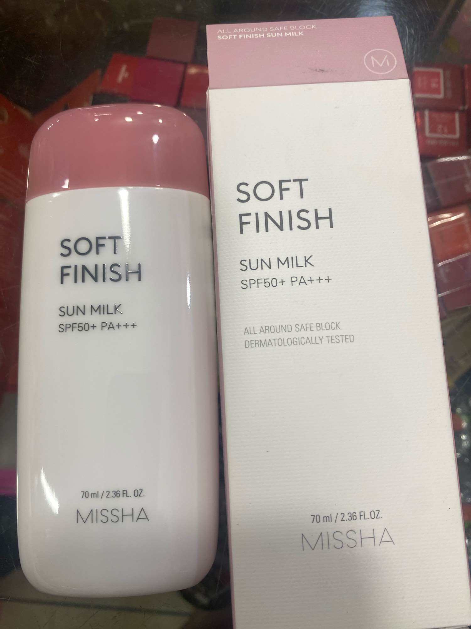 Kem chống nắng missha soft finish chính hãng spf50++++