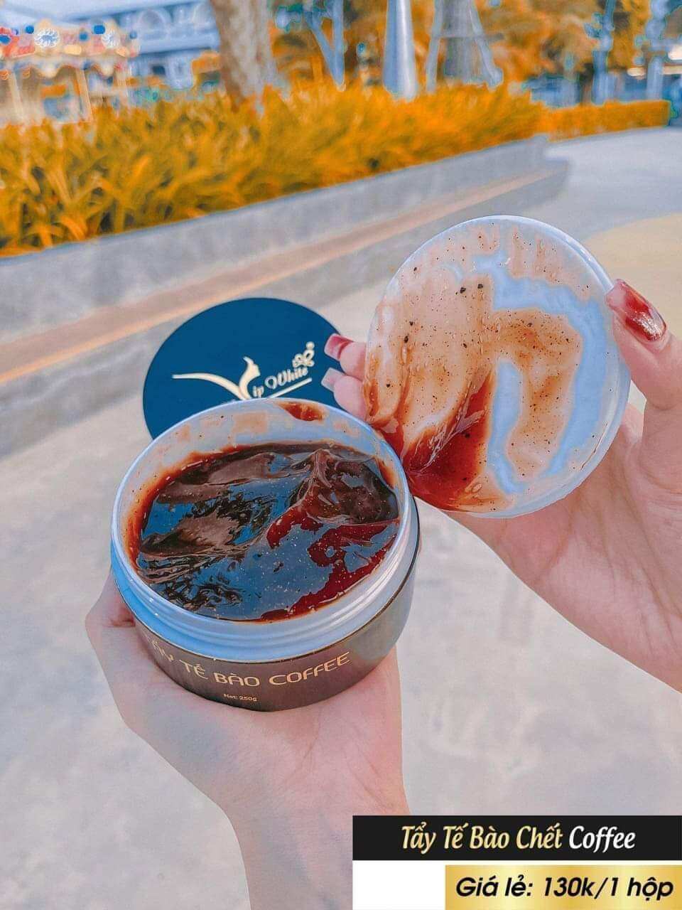 Tẩy tế bào chết cafe
