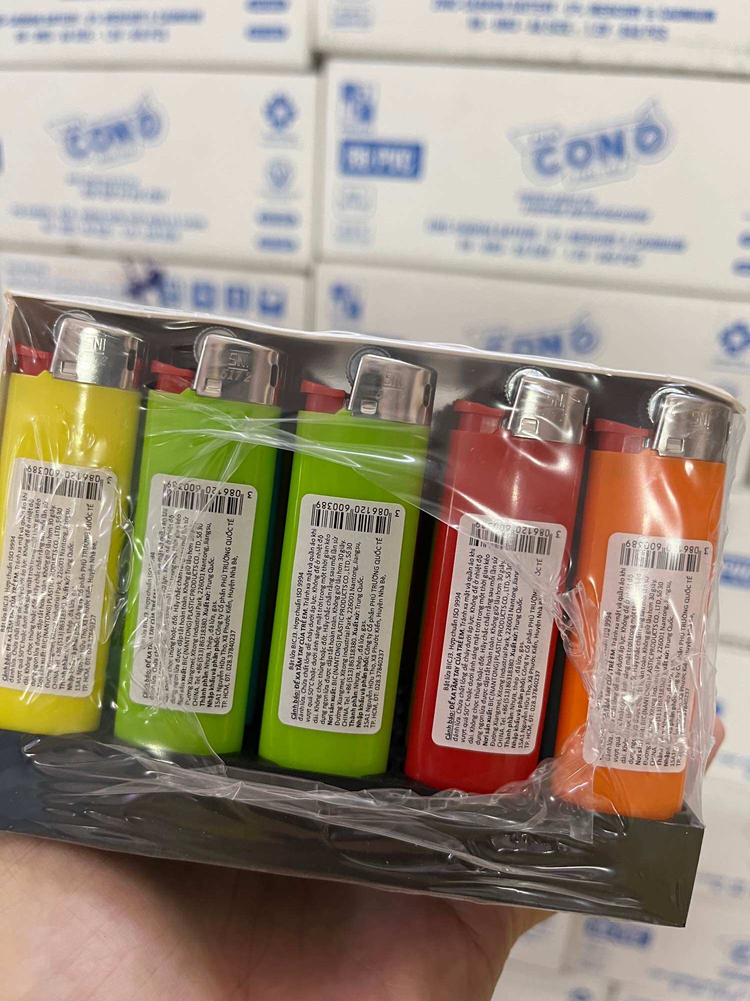 Hộp Quẹt Đá Bic J3