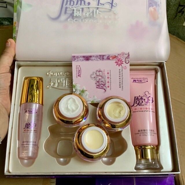 Bộ kem hoàng cung hồng