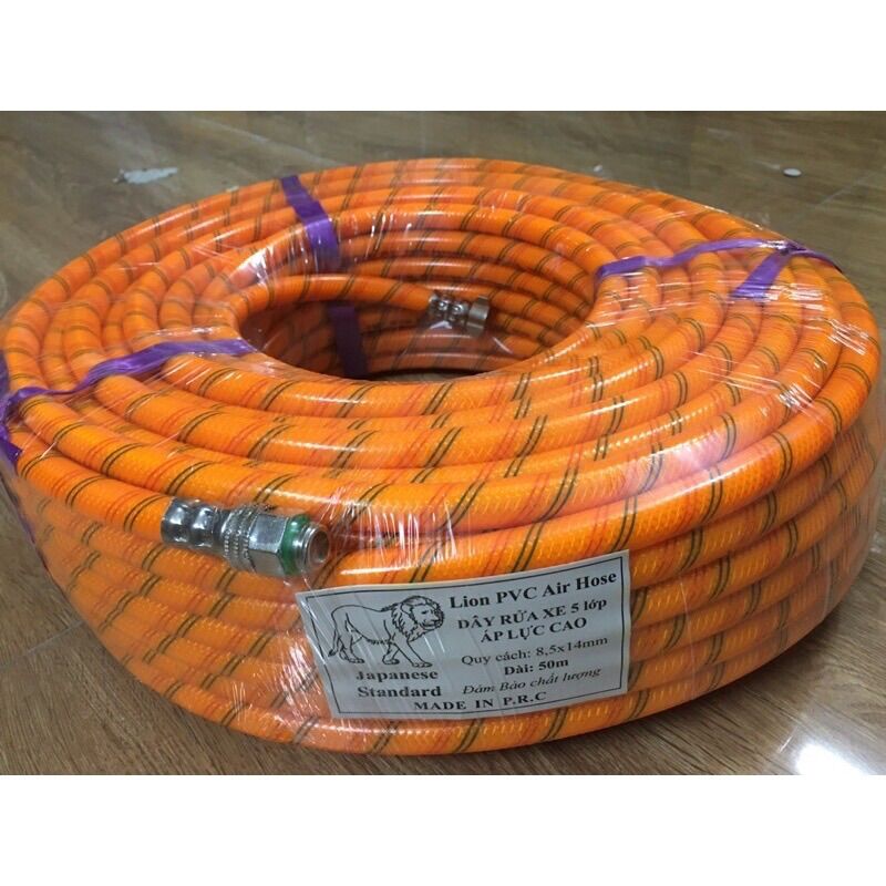 Dây rửa xe, phun thuốc áp lực cao 50m, 100m