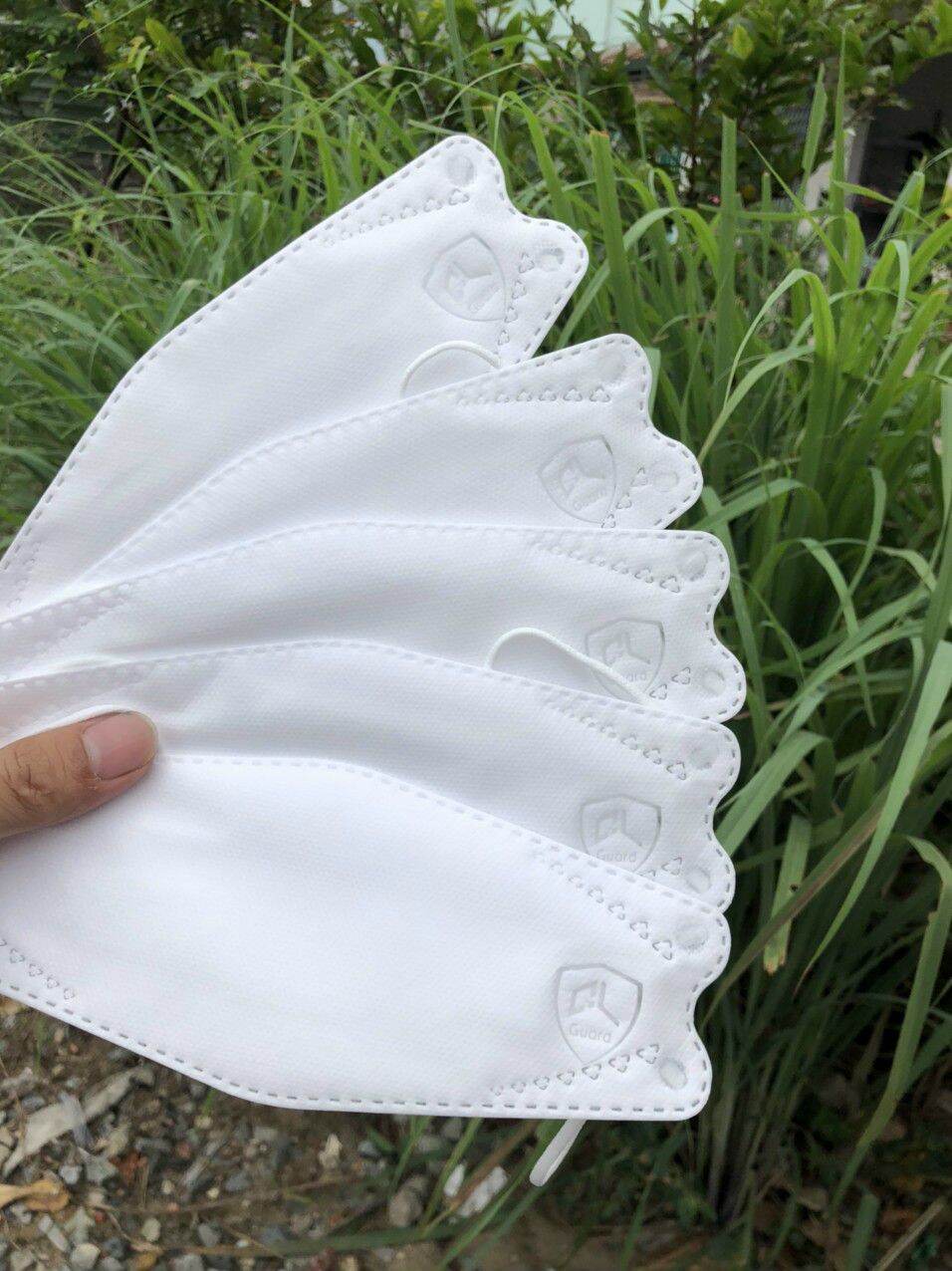Thùng gồm 100 cái khẩu trang ql guard kf94 mask kháng khuẩn hàng công ty 4 lớp
