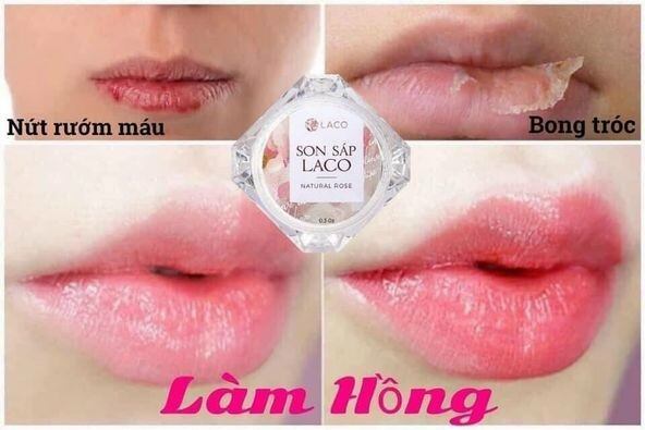Son sáp Laco Dưỡng ẩm căng mọng làm hồng môi